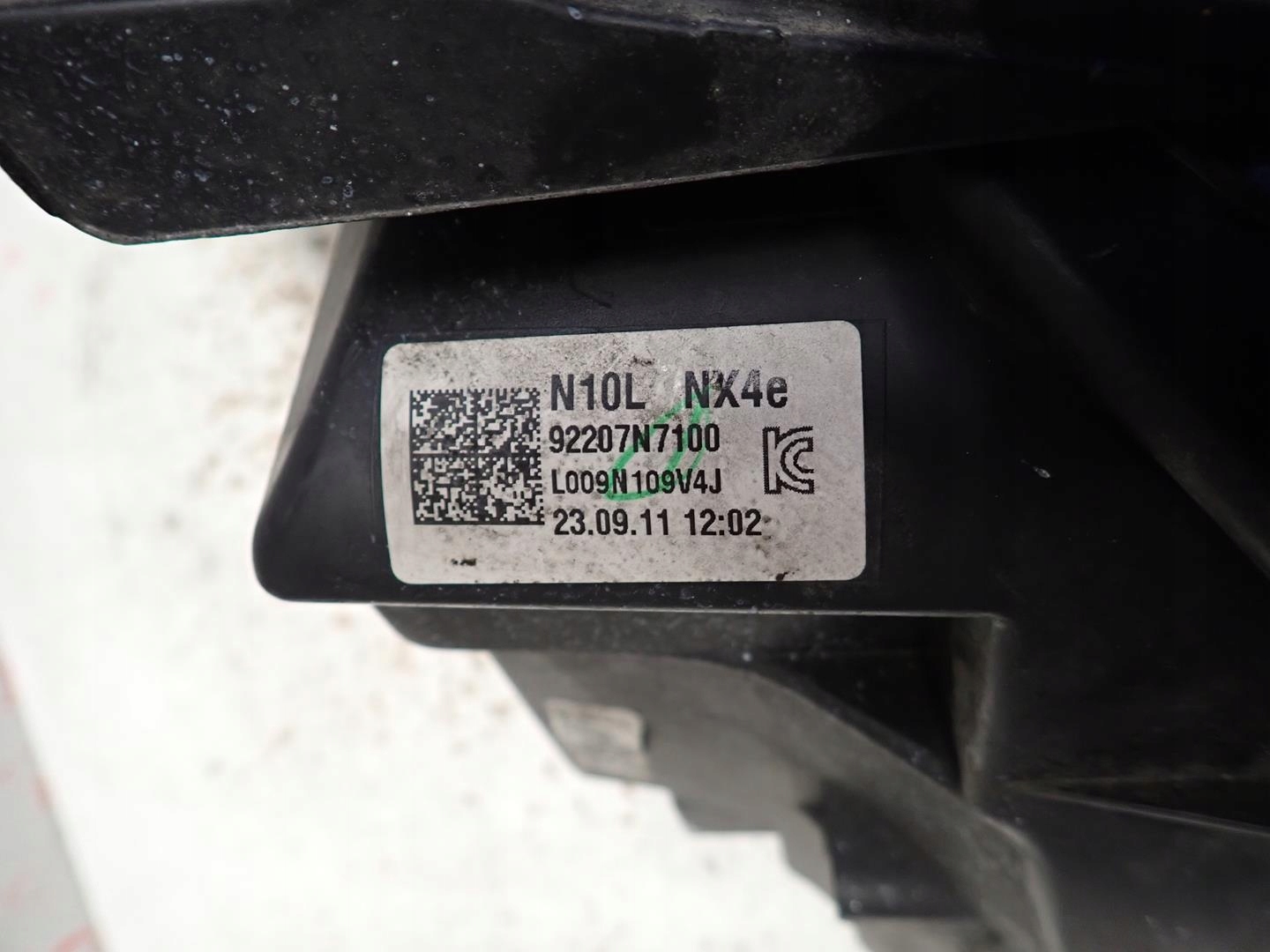 light front front left HYUNDAI TUCSON IV 2020- FULL LED 92207-N7100