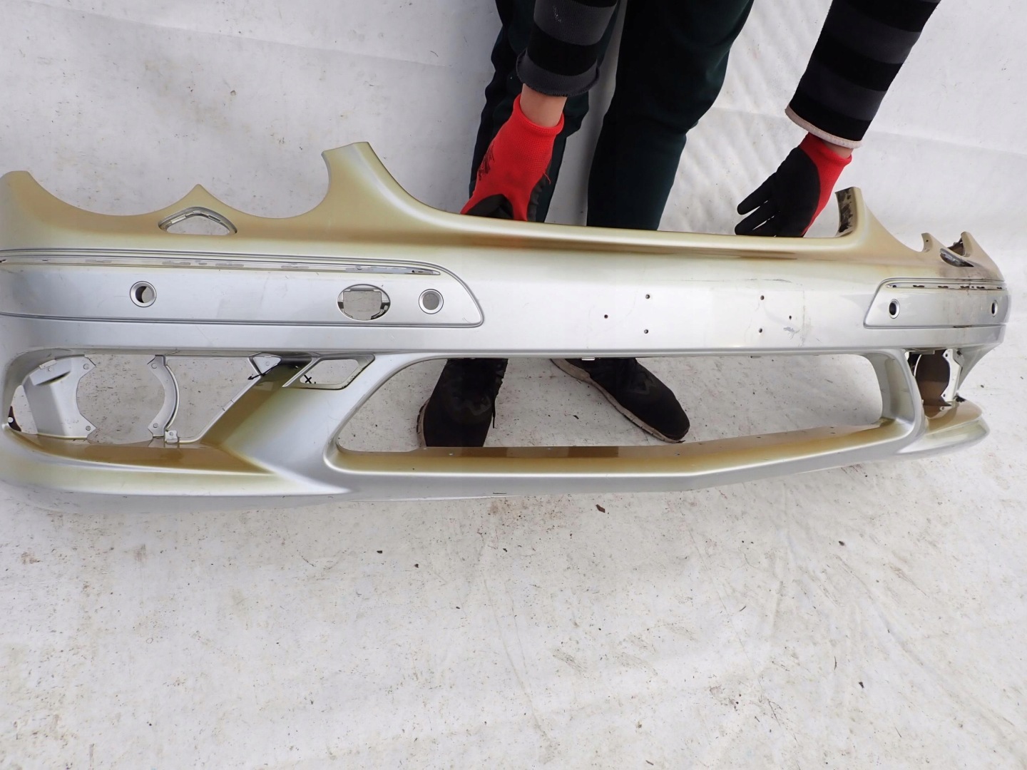 MERCEDES CLK C209 W209 LIFT AMG 05- bumper front