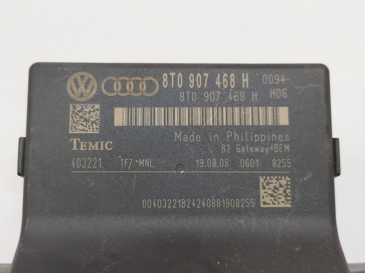 module GATEWAY 8T0907468H Audi A4 IV (2008-2015) B8