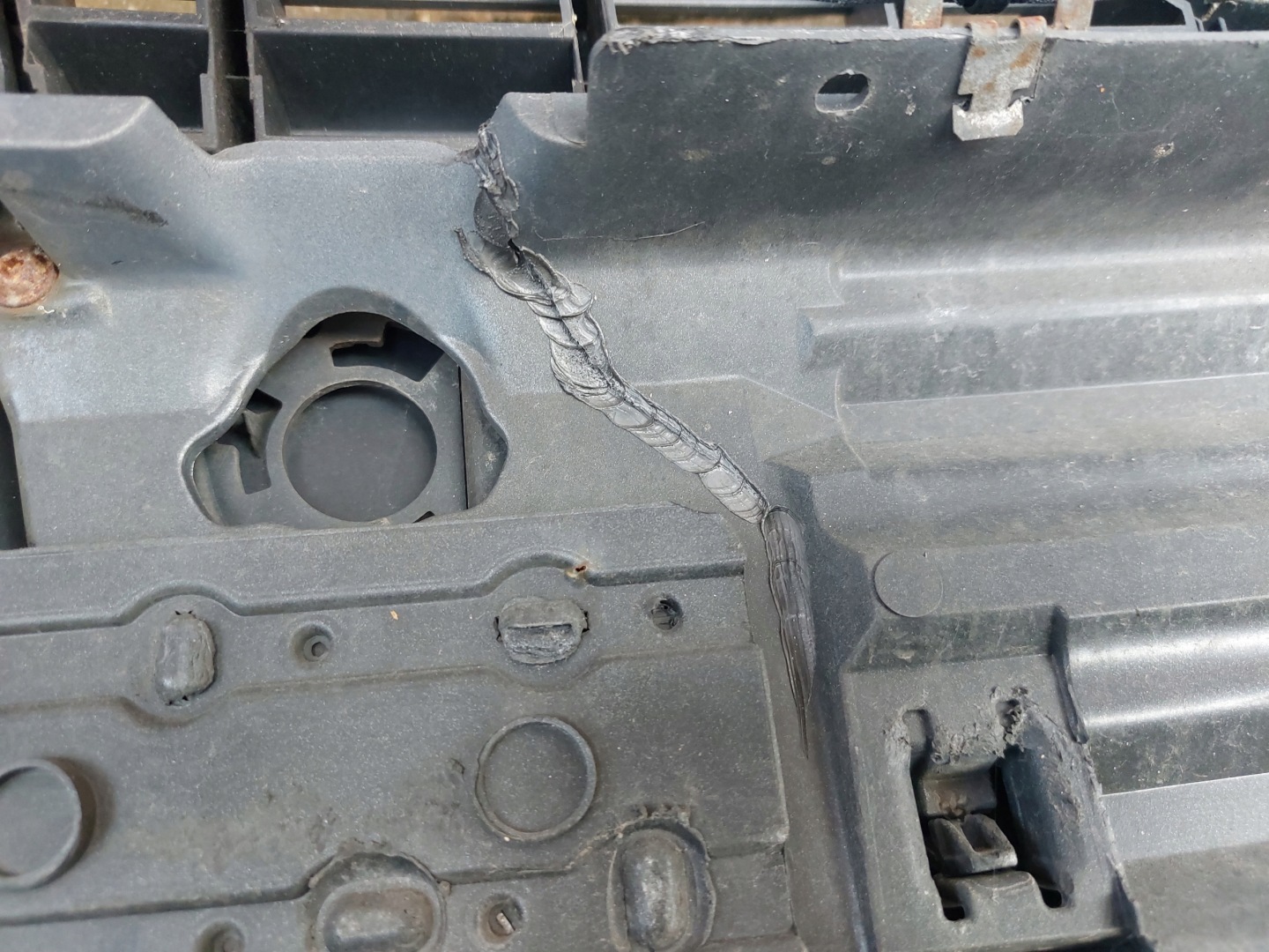 AUDI A4 B7 S-LINE bumper front front grey