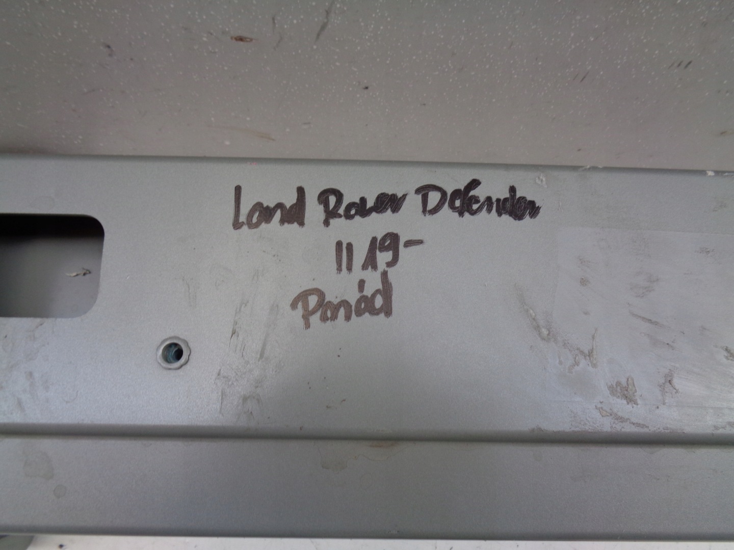 pillar bumper support front LAND ROVER DEFENDER II 19