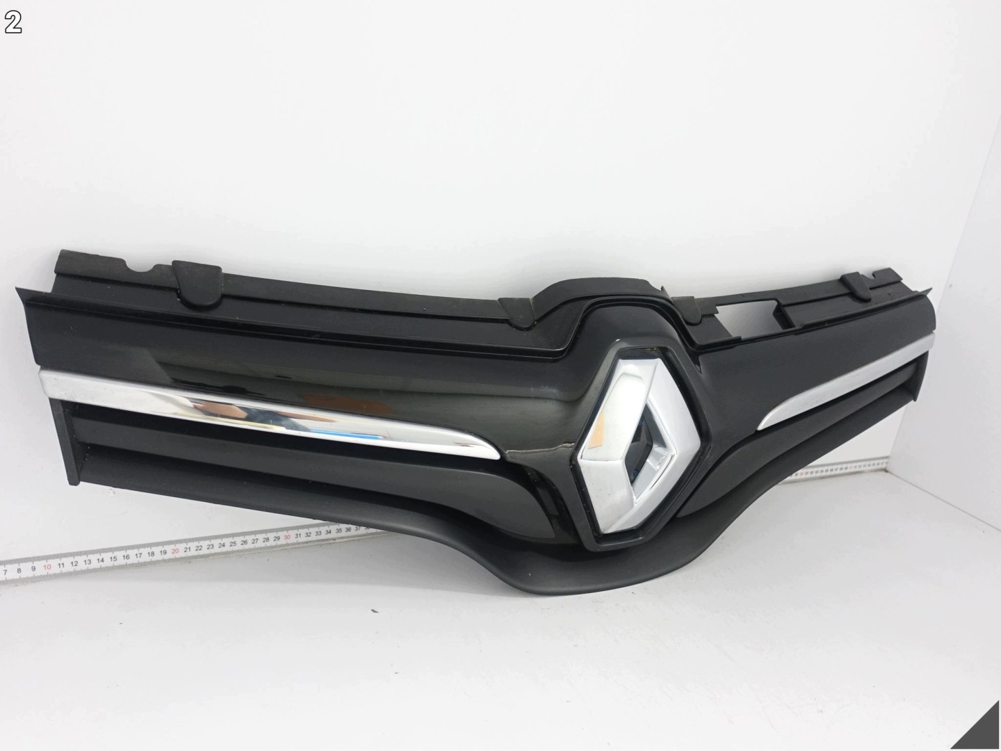 RENAULT KANGOO II 2 LIFT 13-21 grill grille CHROM intake W bumper front