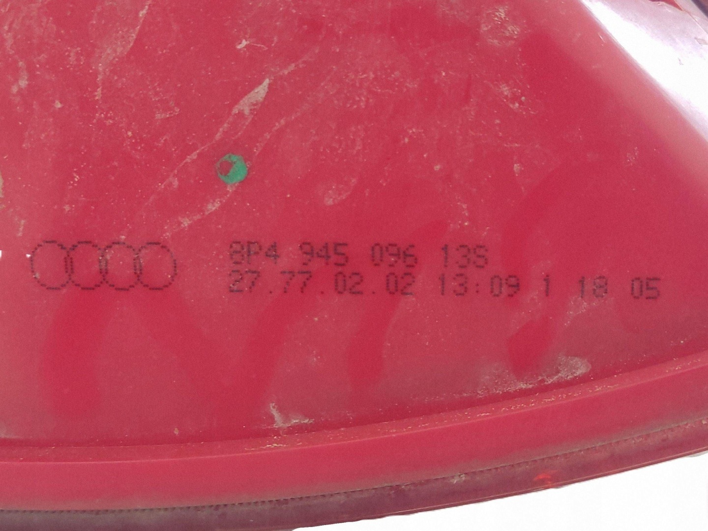 light right rear part AUDI A3 S3 8P 2005