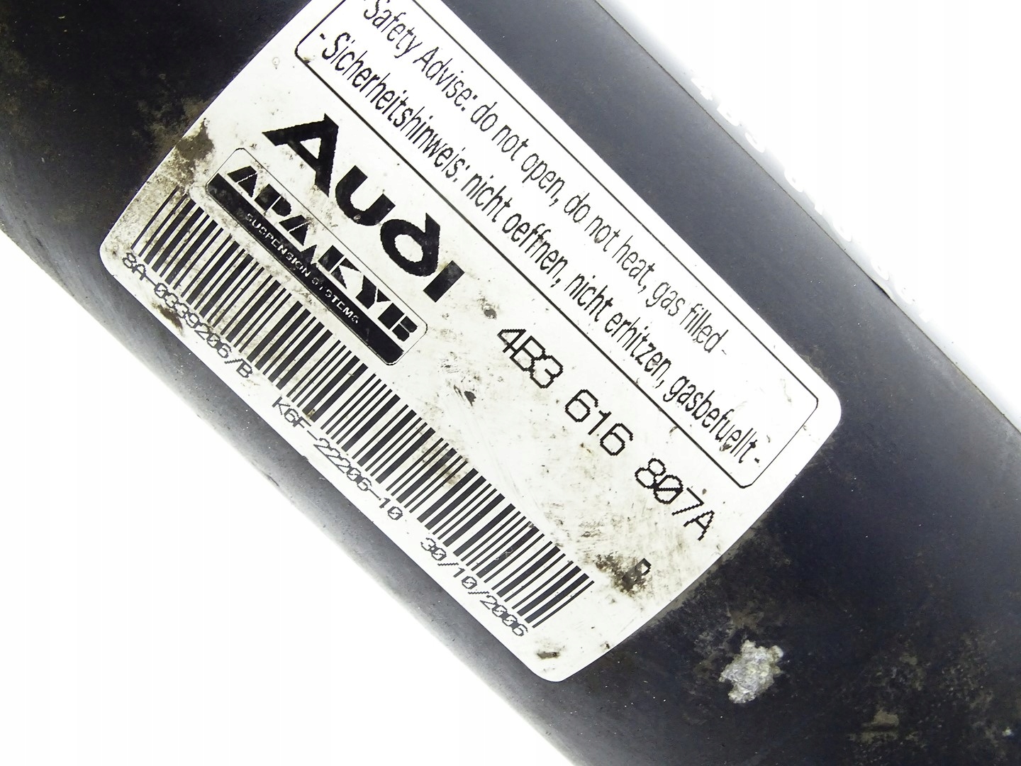 Sensor Achsträgers links heck hinten AUDI RS6 C5 4.2 V8 BiT 4B3616807A