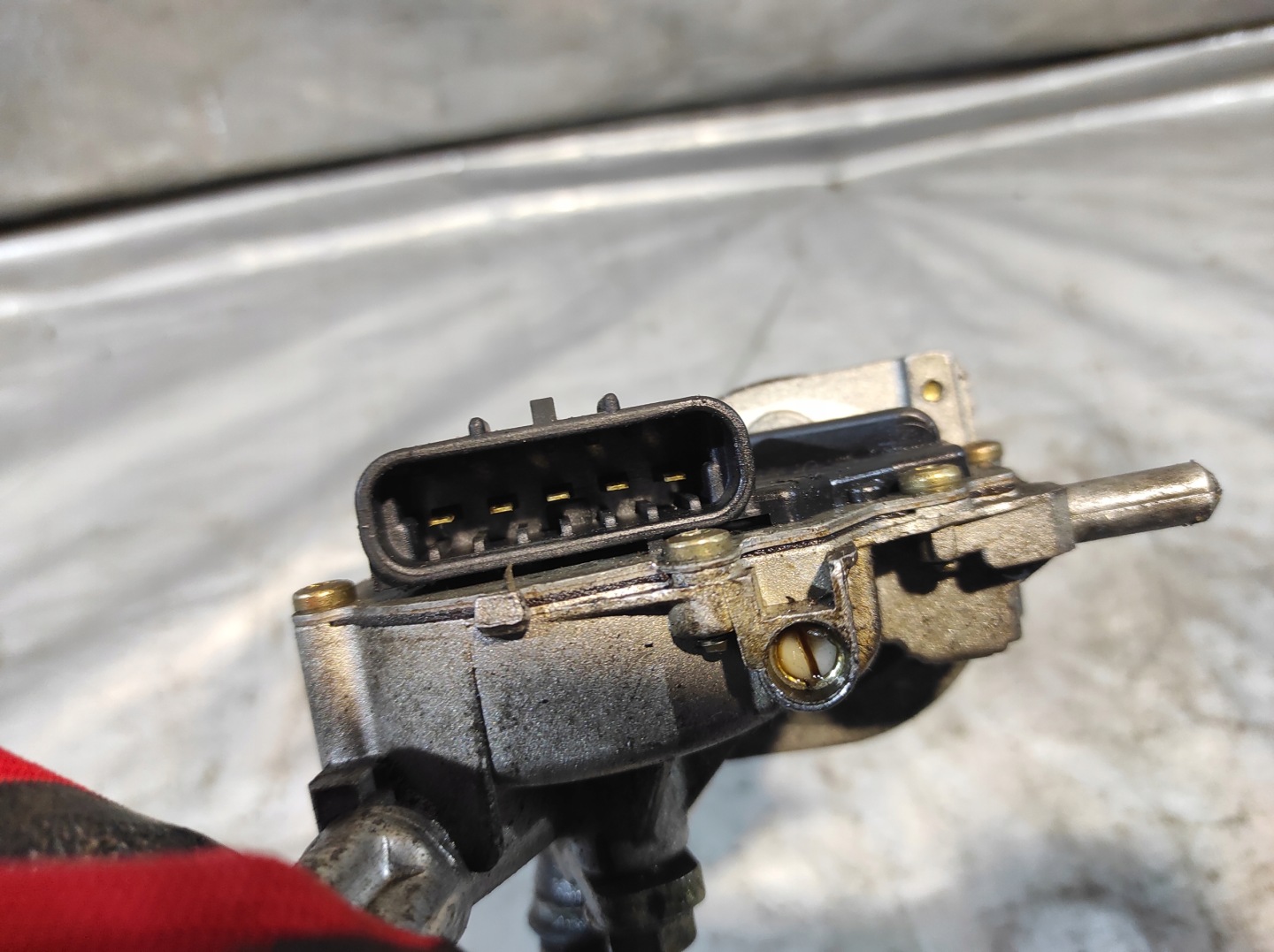 mini motor wiper mechanism PRZEDNICH front VALEO 404.387 5 PIN