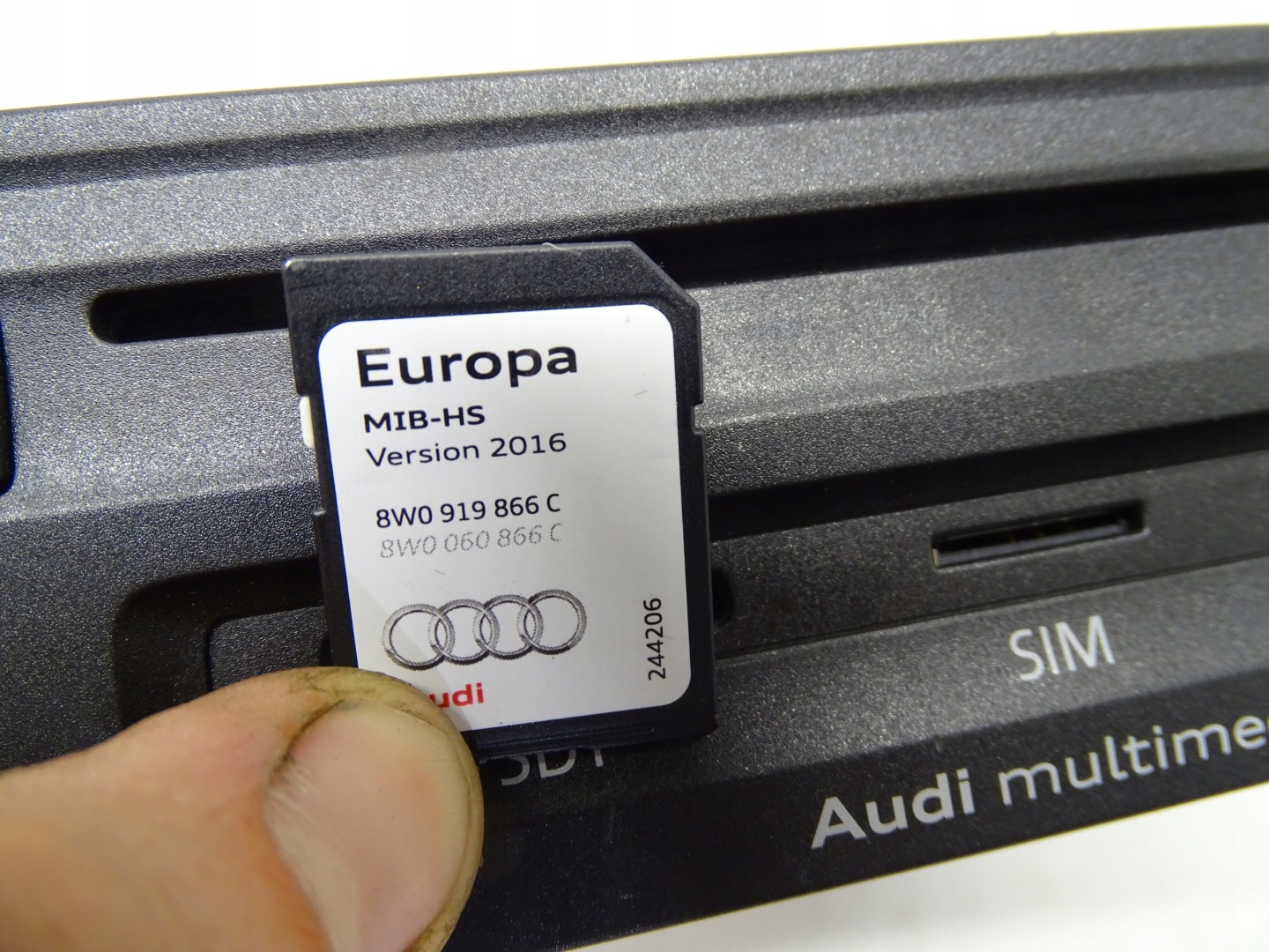 card reader CD MULTIMEDIA+KARTA navigation devices AUDI A3 8V 81A035192