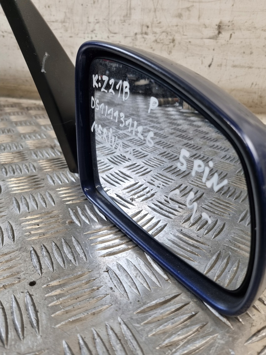 mirror right OPEL MERIVA A 5PIN Z21B