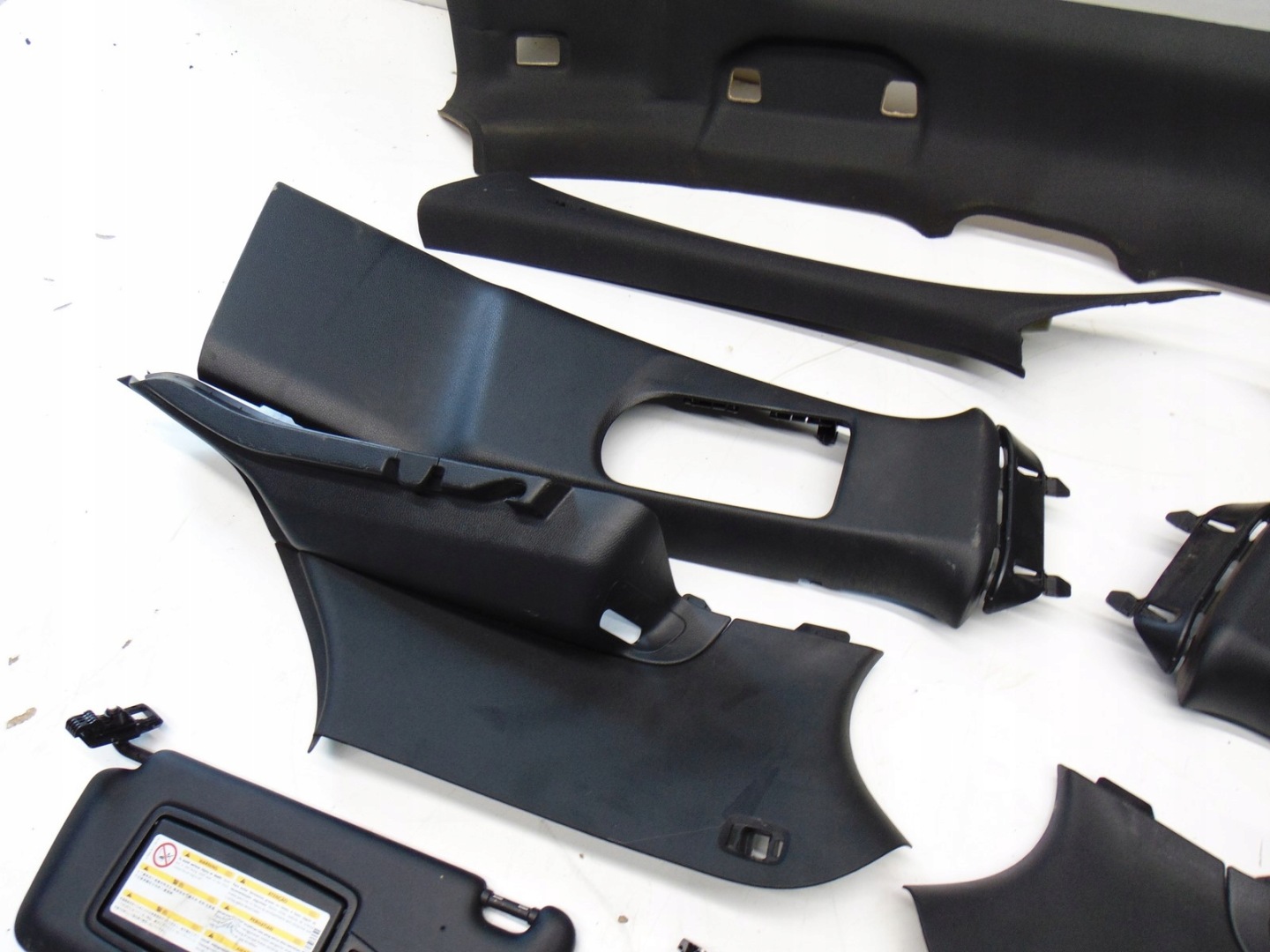 roof upholstery complete pillars visor handles W176 AMG