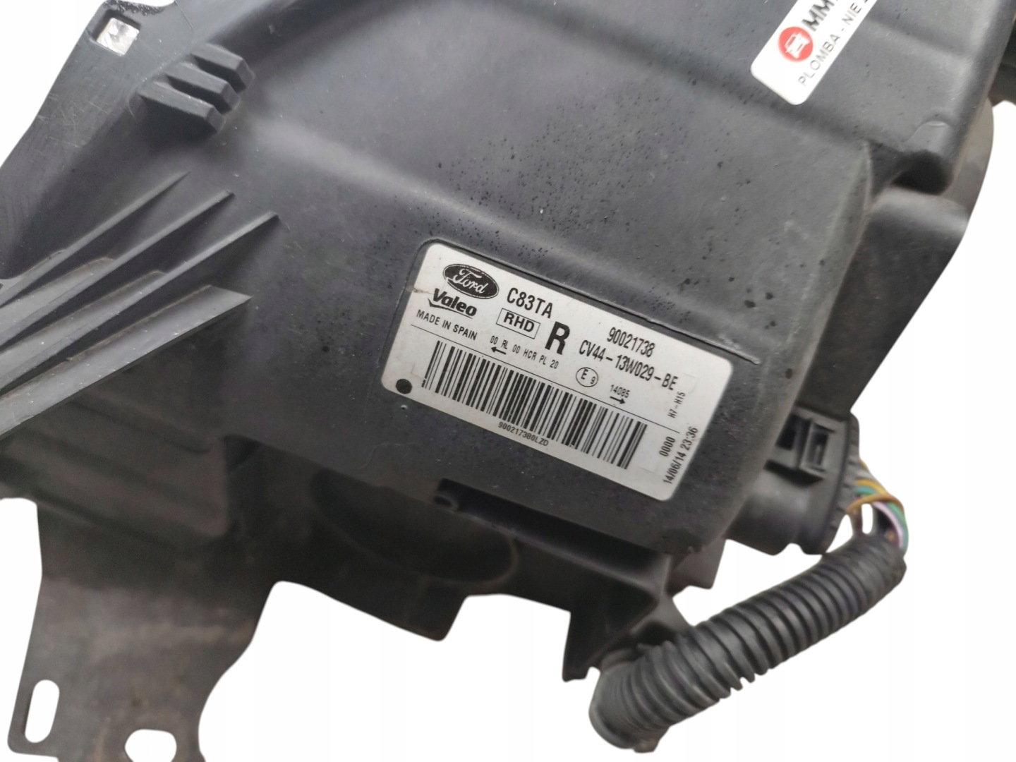 light REFLEKTOR left front FORD KUGA MK2 (12-16) CV44-13W029-BE UK