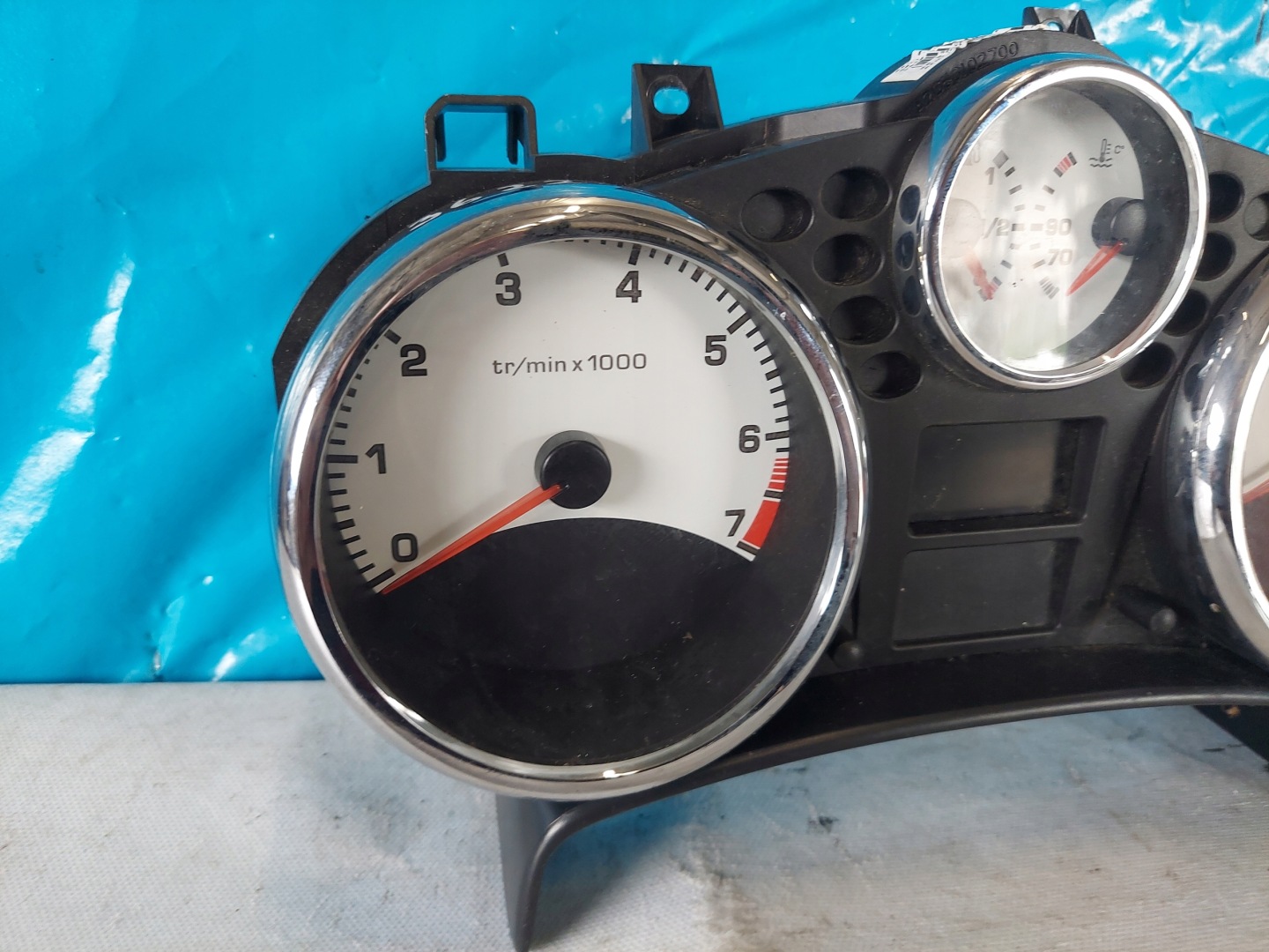 dials clock PEUGEOT 207 CC 1.6 16V 9662904080
