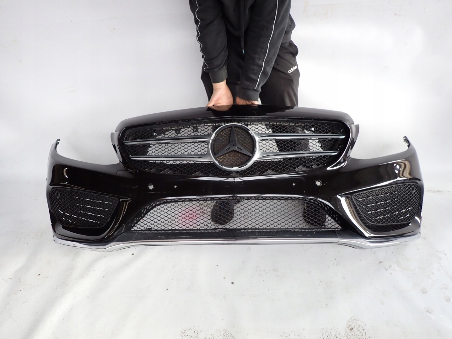 MERCEDES C class W205 AMG 14- bumper front front