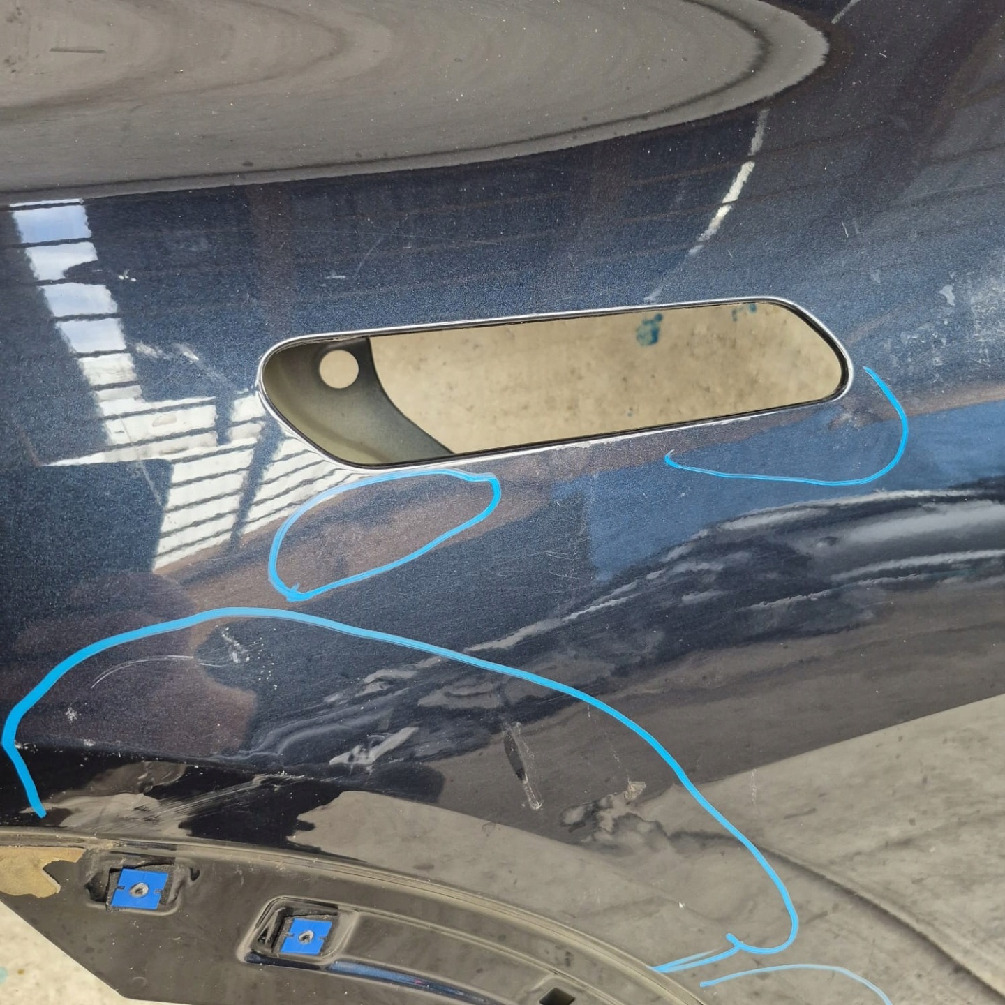 KIA EV6 21- Tür rechts heck hinten