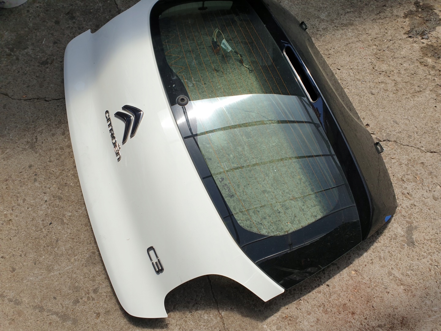 boot doors Z window CITROEN C3 III EWPB 2016