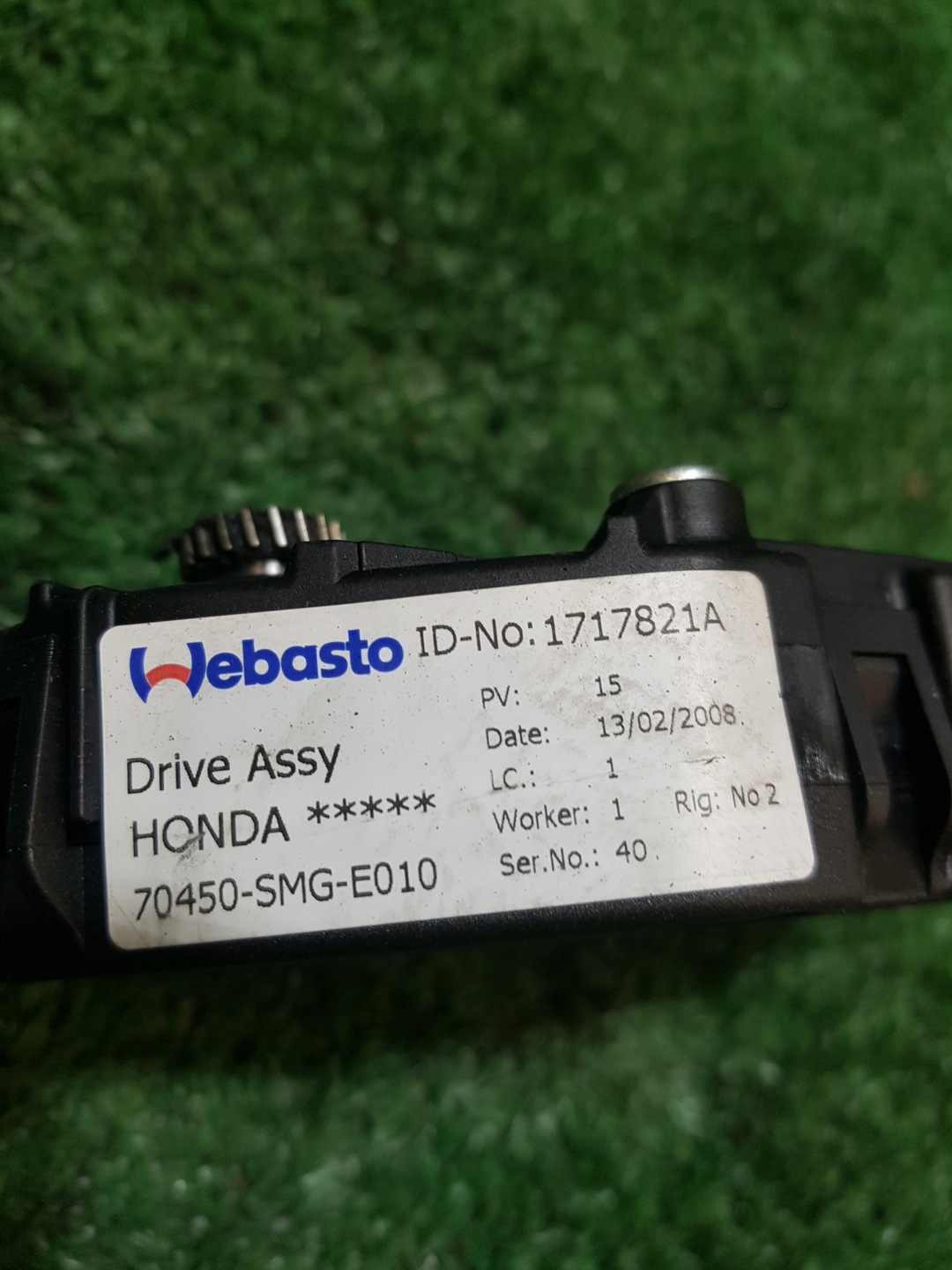Motor Schiebedach HONDA CR-V III 70450-SMG-E010
