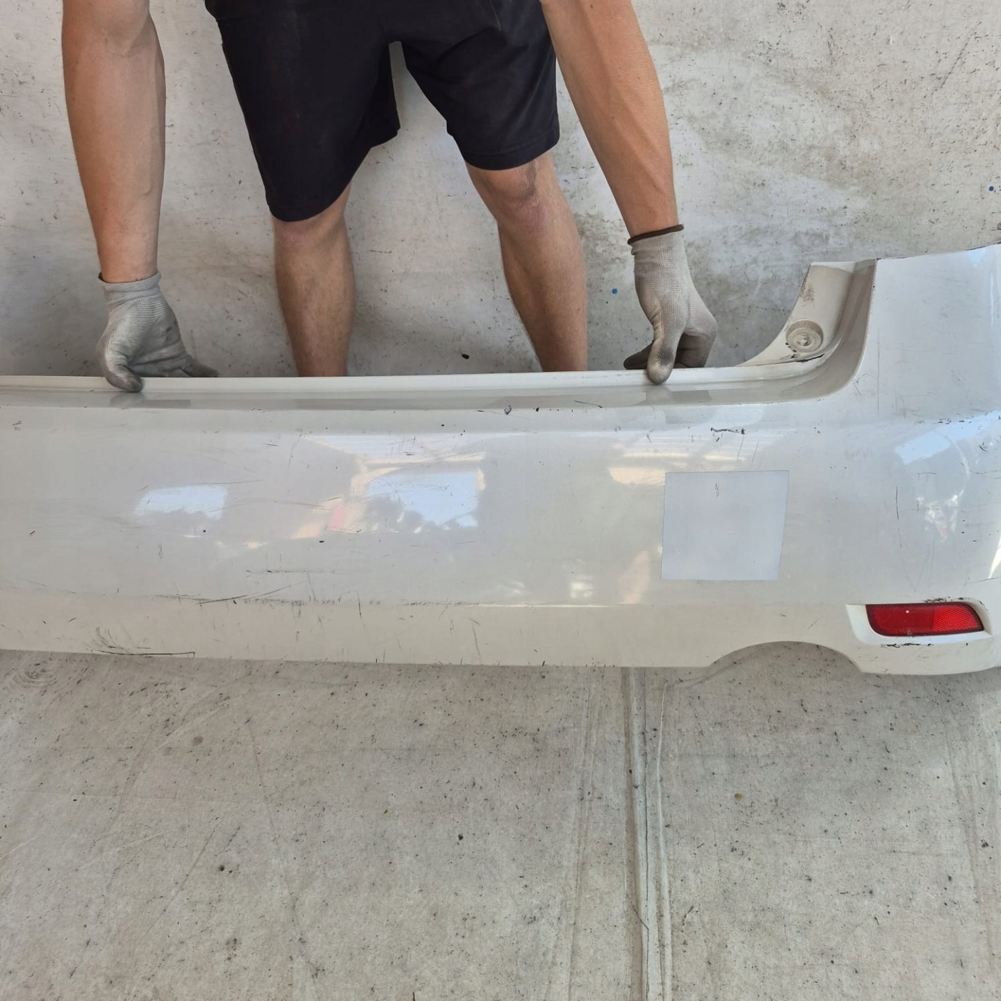 SUBARU IMPREZA III GH 07- bumper rear part rear