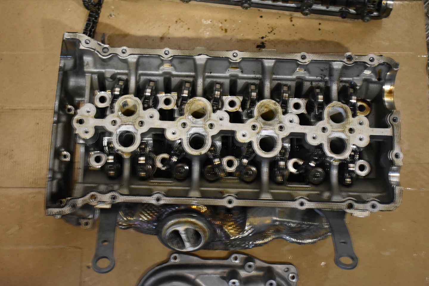 head. KPL. left cylinder 5 - 8 PORSCHE PANAMERA 971 4.0 TFSI CVD 1