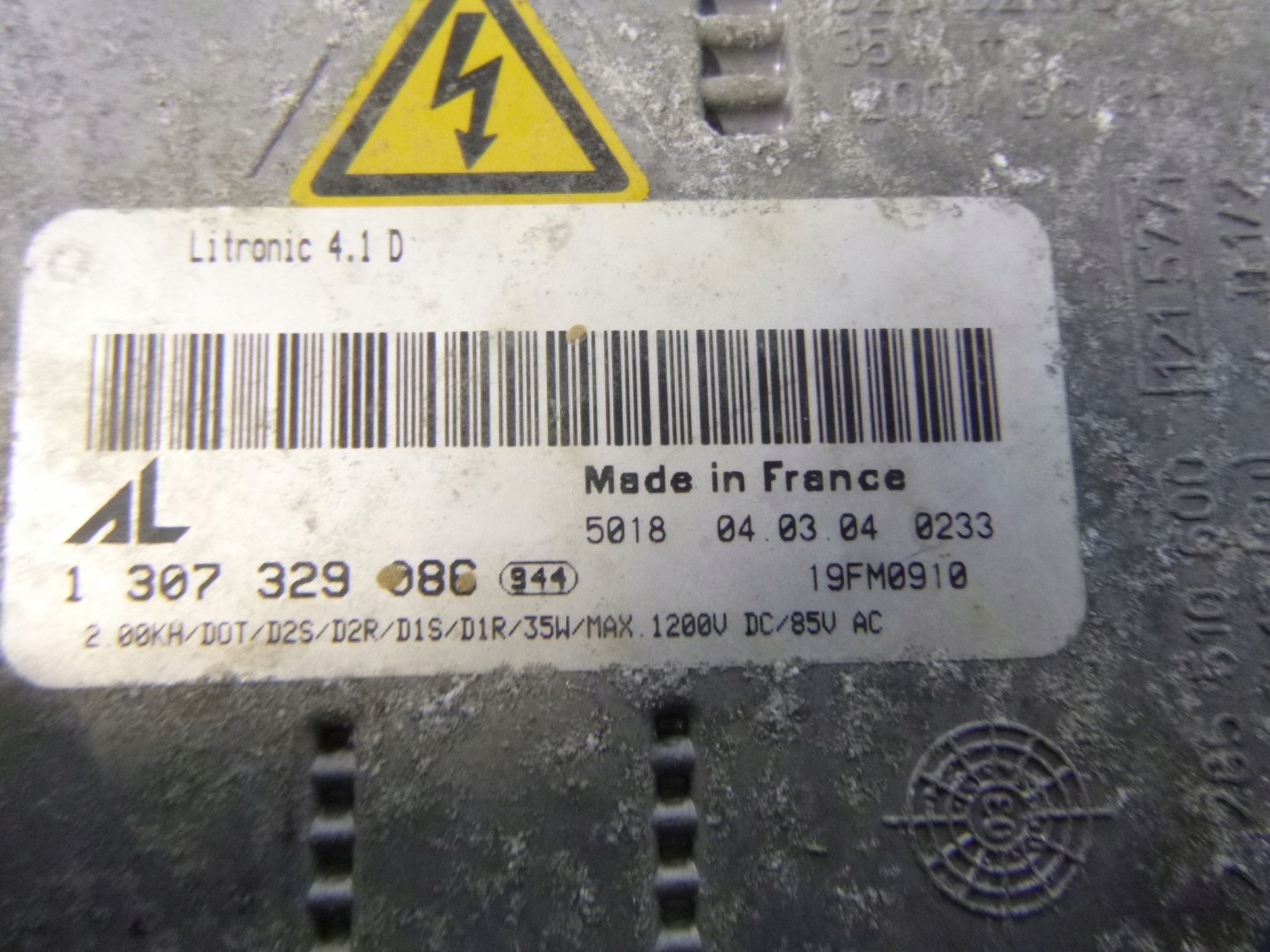 light front Mazda 6 2004r.