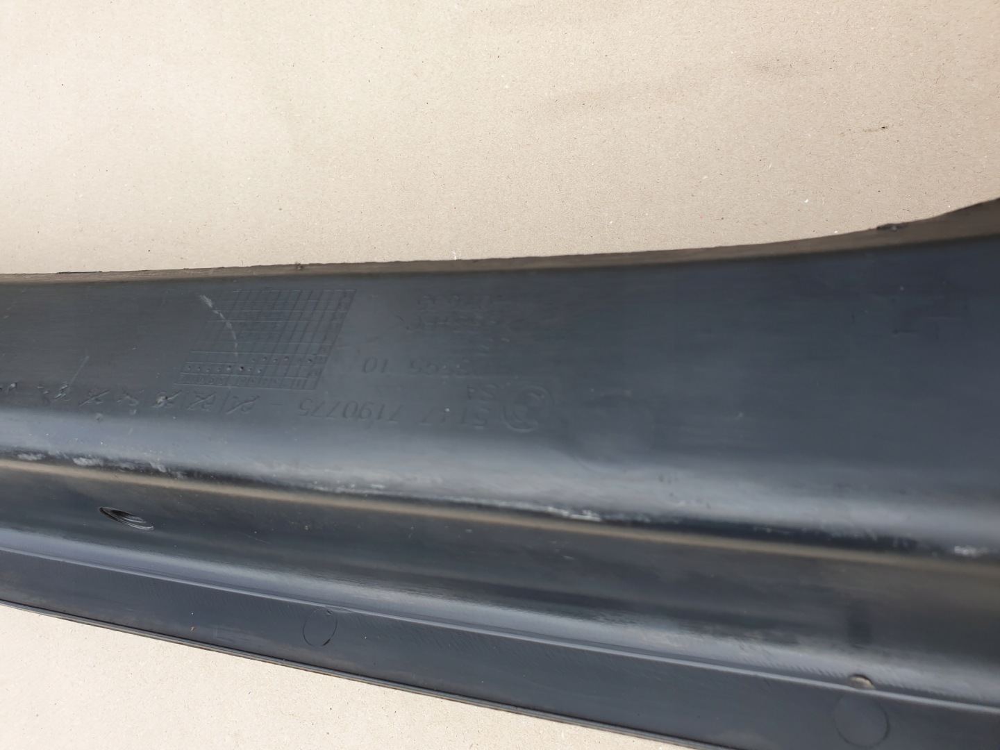 cover RYNNA moulding bonnet rear part boot BMW X6 E71