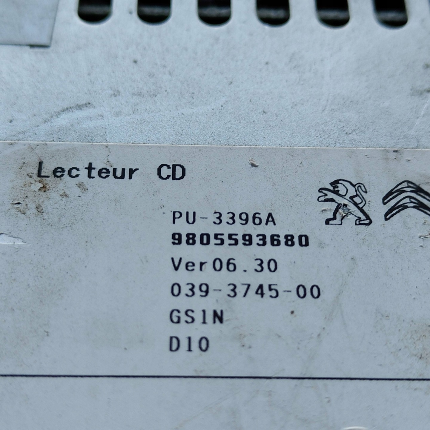 Stacja multimedialna Peugeot 308 PU3396A