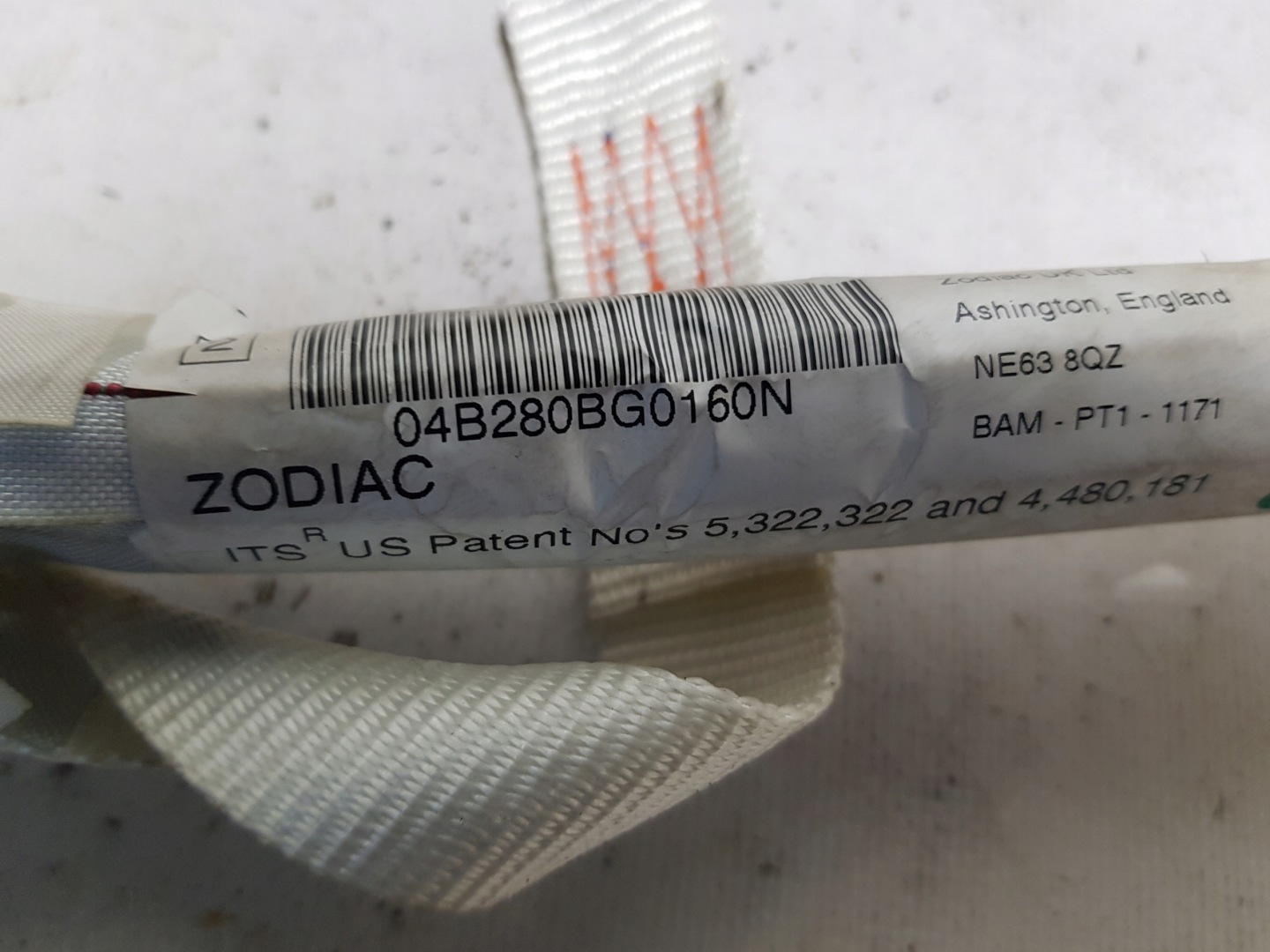Airbag Seitlich AIRBAG Dachvorhang Airbag links BMW 6 E63