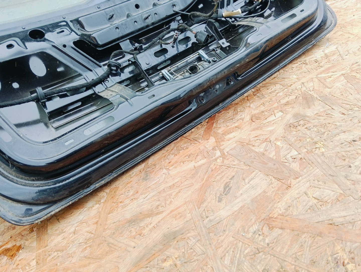 trunk door boot Volkswagen Polo 9N 1.4 TDI black