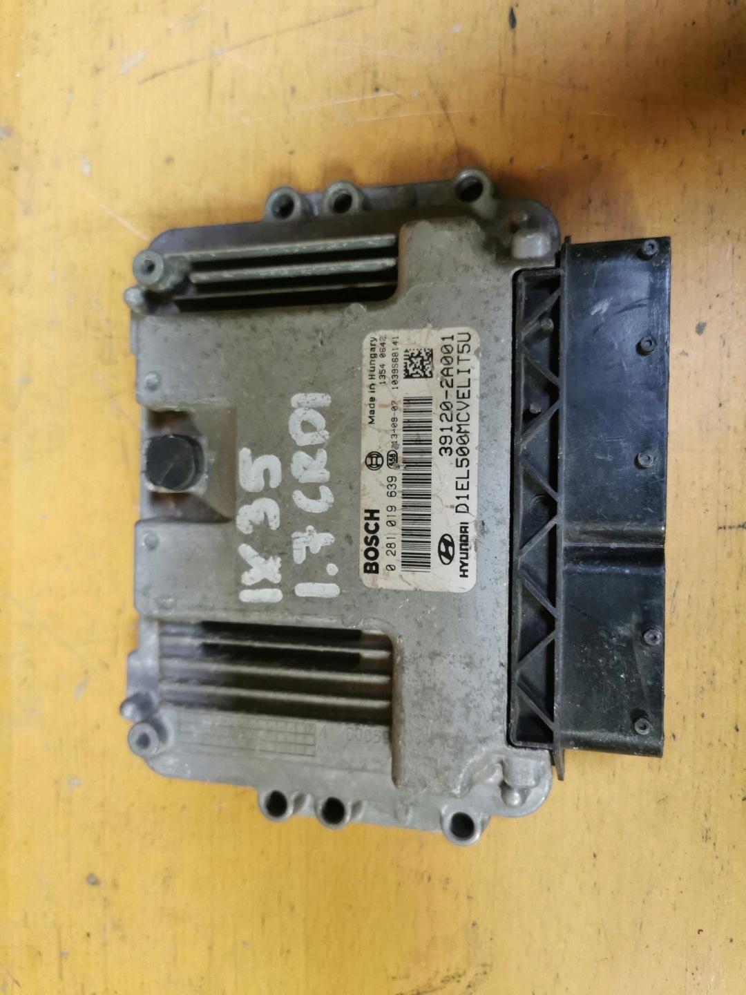 control unit computer of the engine HYUNDAI IX35 1.7 CRDi 116KM 39120-2A001