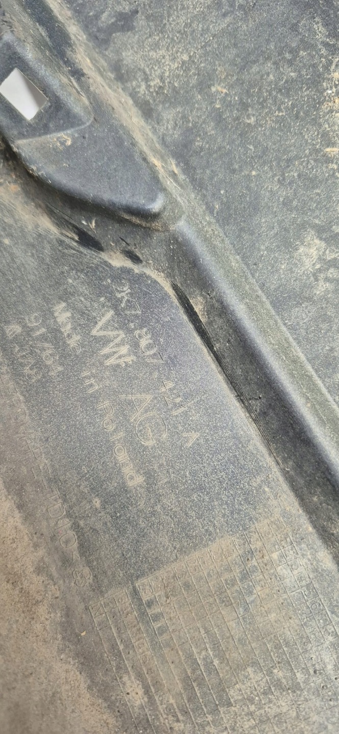 VW CADDY 2K7 IV 20- bumper rear part rear PDC 2K7807421A