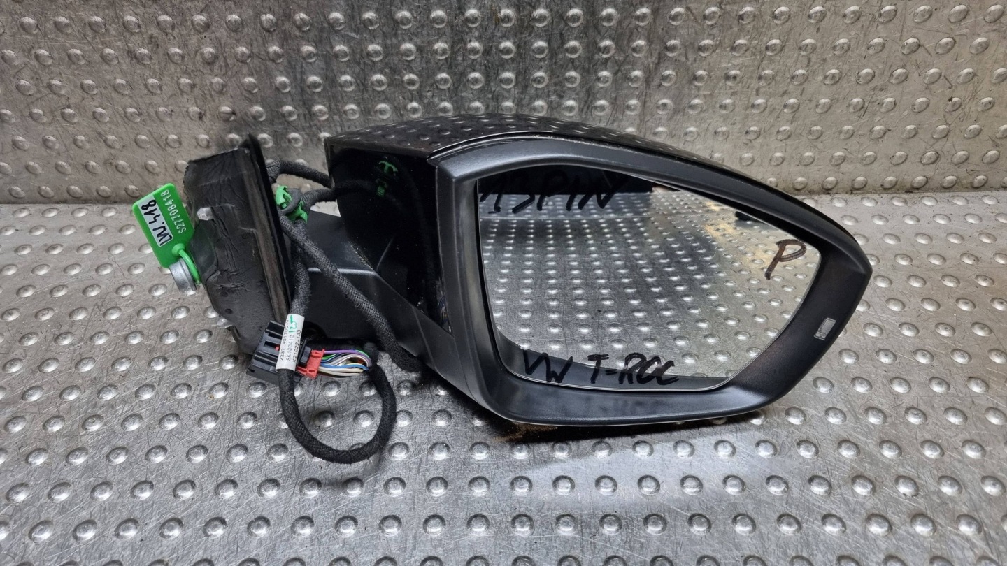 mirror right 13 PIN 2GA857502AR VW T-ROC 17- EUROPA