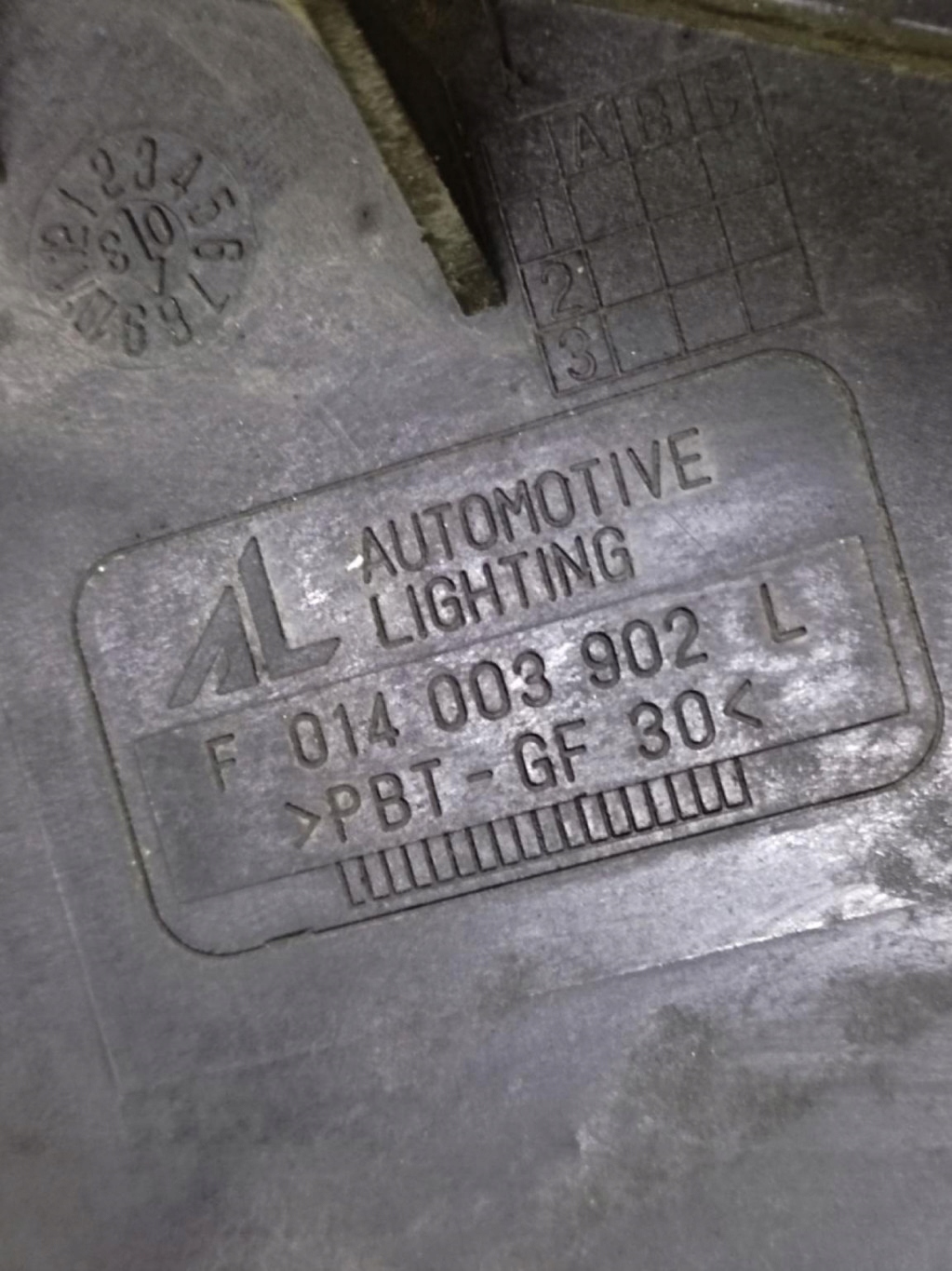 MAZDA 6 LIFT REFLEKTOR light left front F014003902