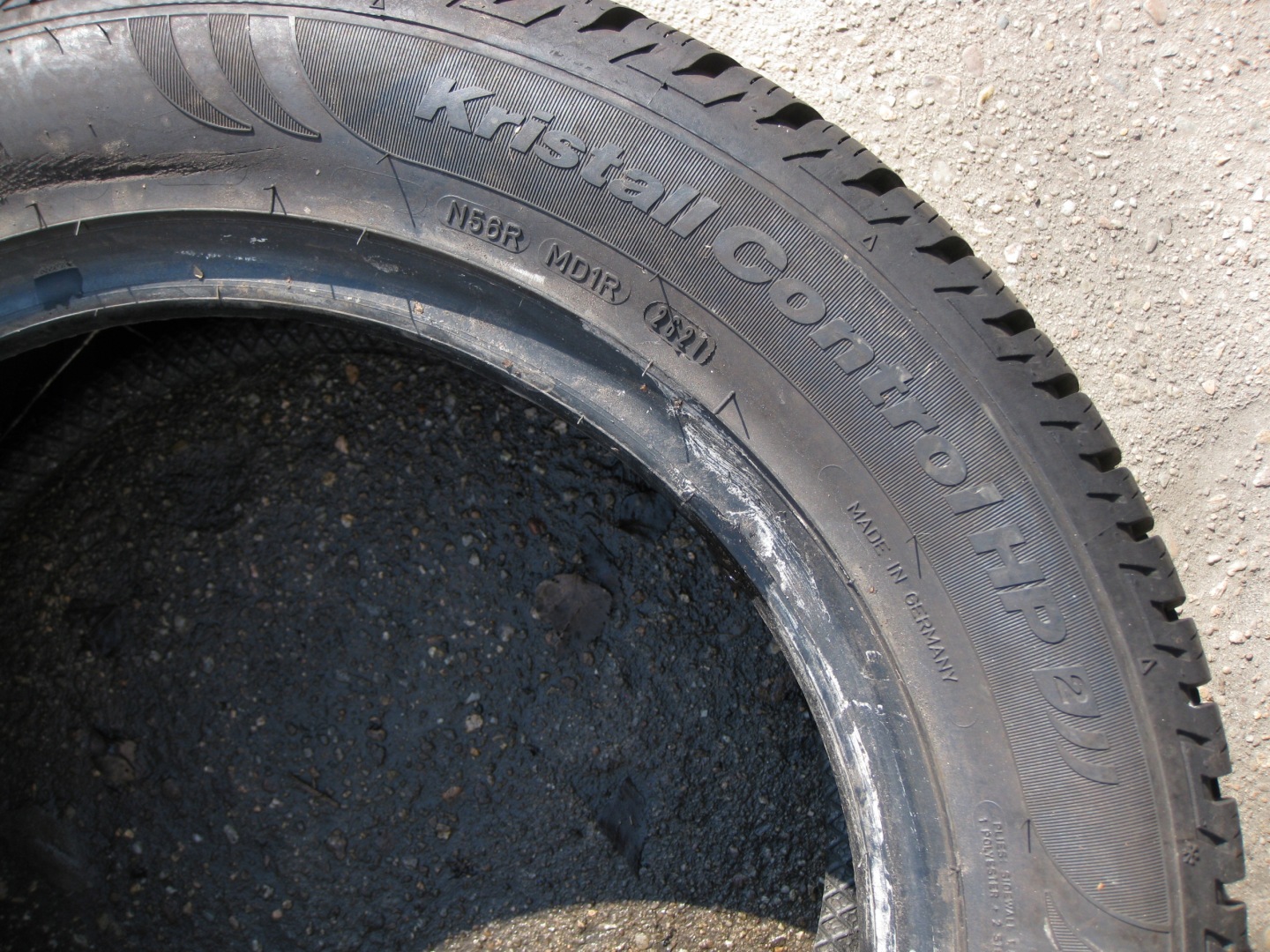 gomma FULDA CONTROL 225/55R16 8MM LATO