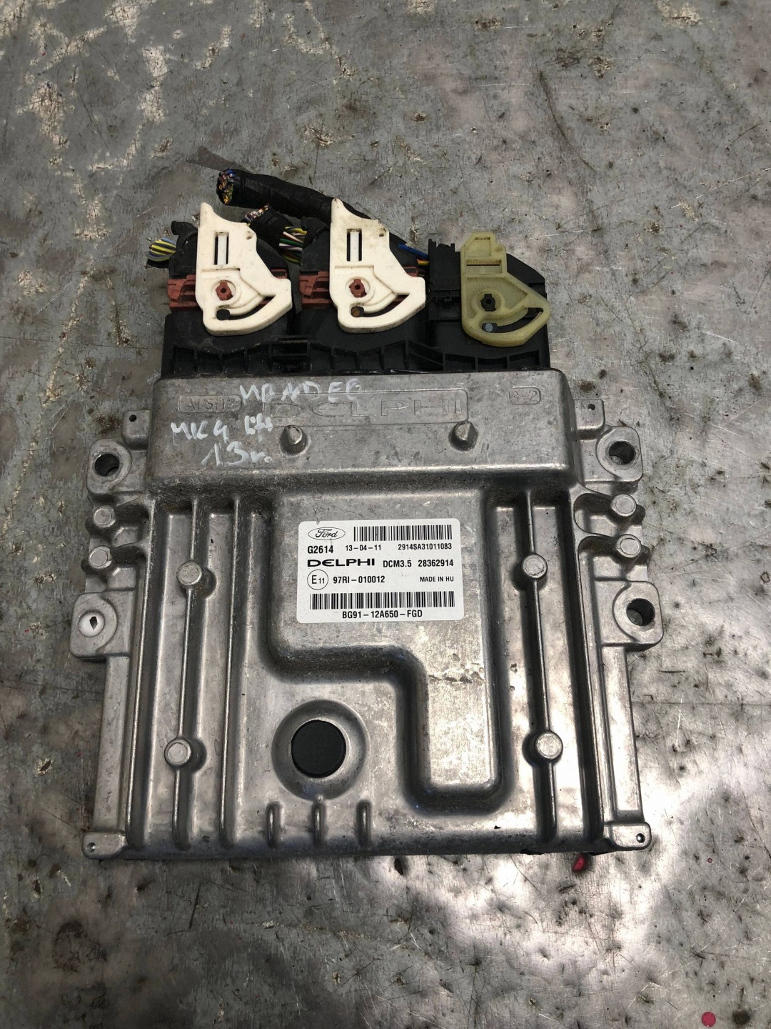 computer Motore FORD MONDEO MK4 BG91-12A650-FGD