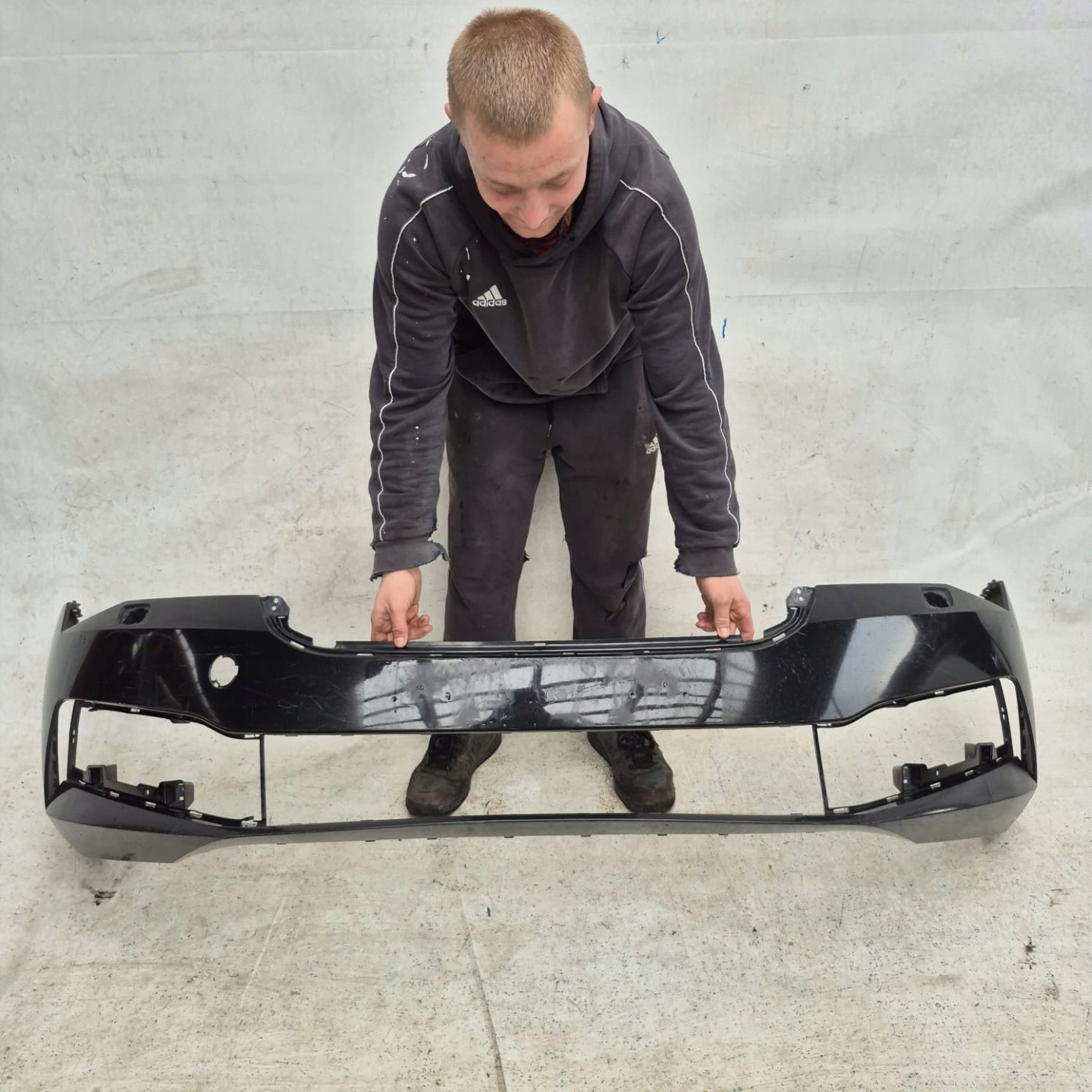 SKODA SUPERB III 3 LIFT 19-24 bumper front front washer