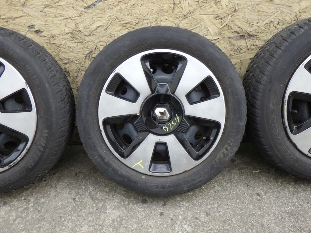 RENAULT 5.5J x 15 4x100 ET 38 ET36 discs komplet