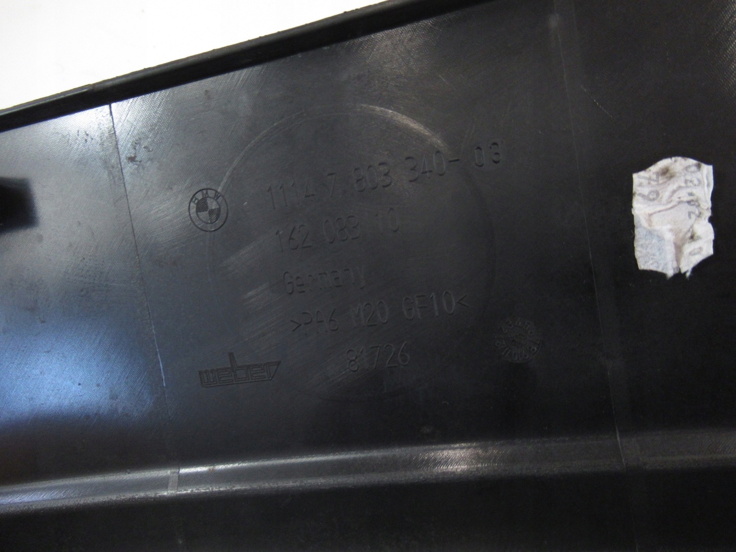 Blende Abdeckung des Kühlers DES MOTORS BMW e60 e61 2.0d N47 177k