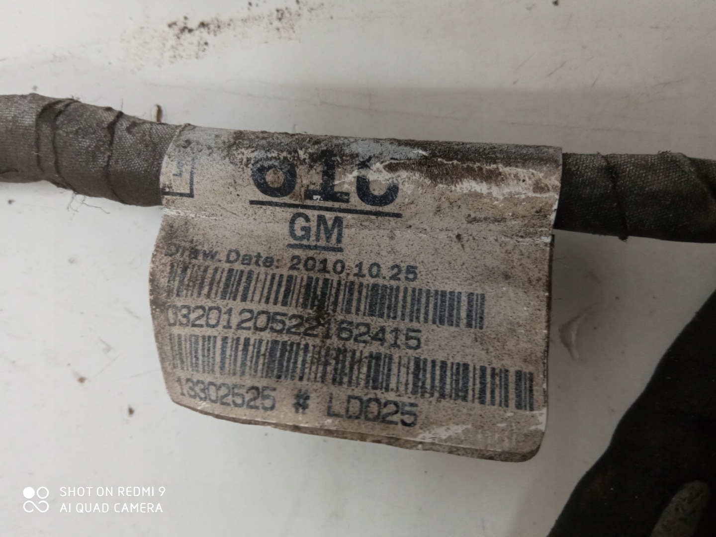 OPEL ZAFIRA C cablaggio cablaggio PDC Paraurti posteriore