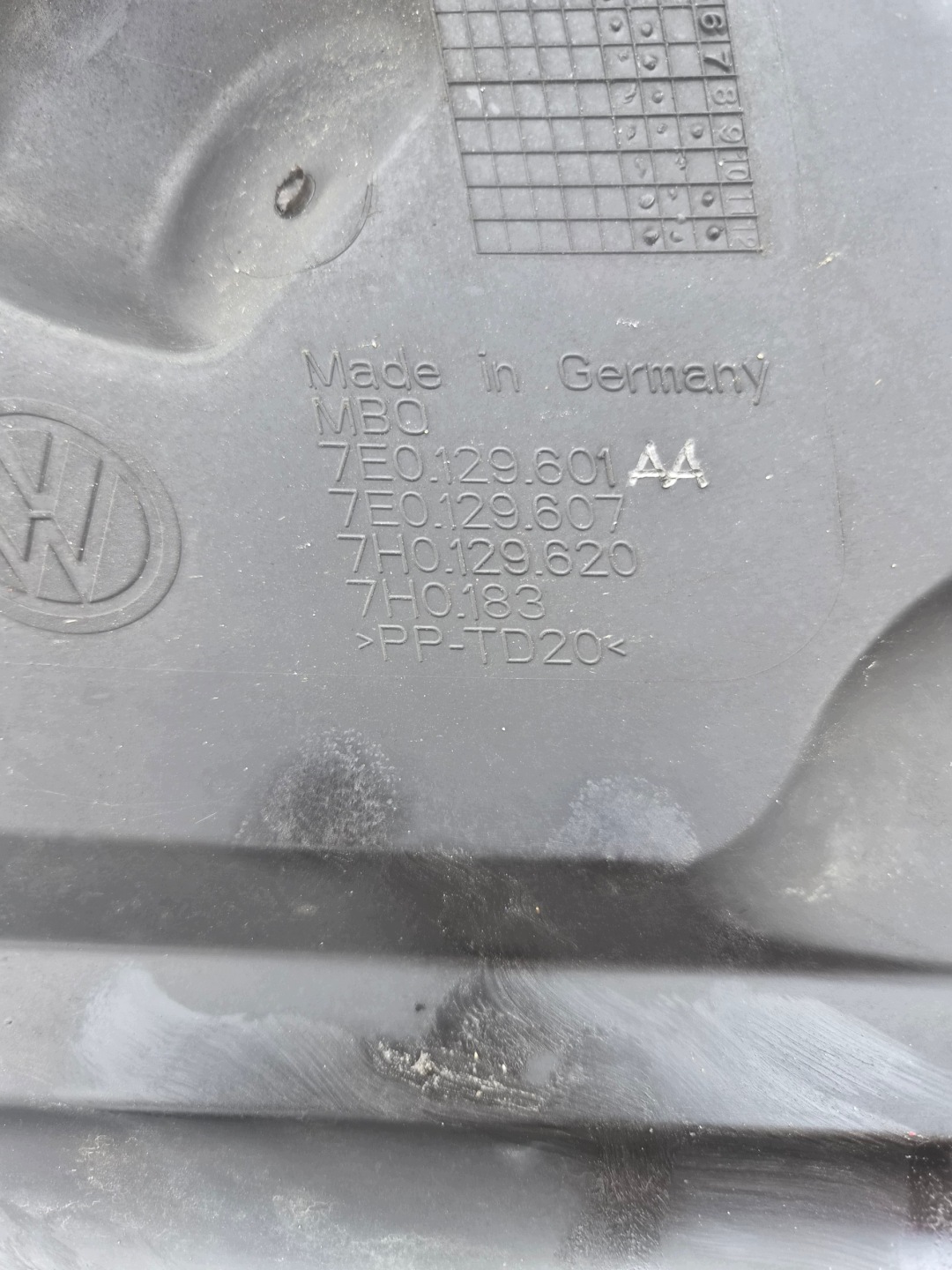 FILTER luft Gehäuse VW T6 2.0 TDI 7E0129601AA 7E0129607 7E0129620