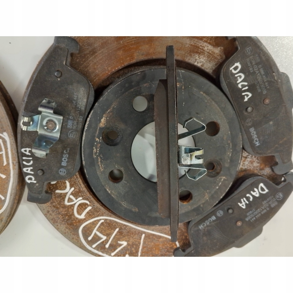 Dacia Lodgy discs plates front 0986494441 (T44)