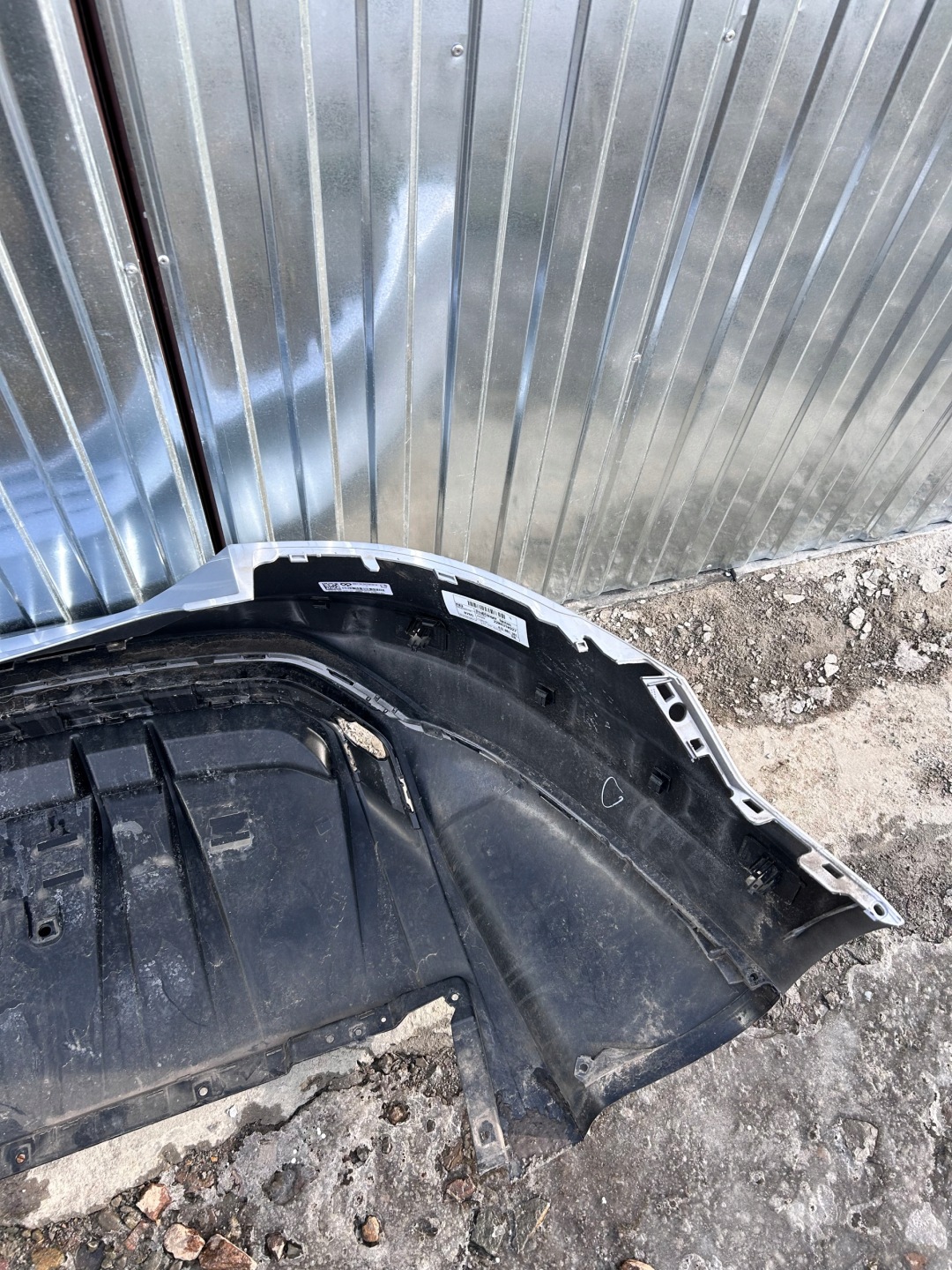 bumper rear part rear AUDI E-TRON GT RS nr.