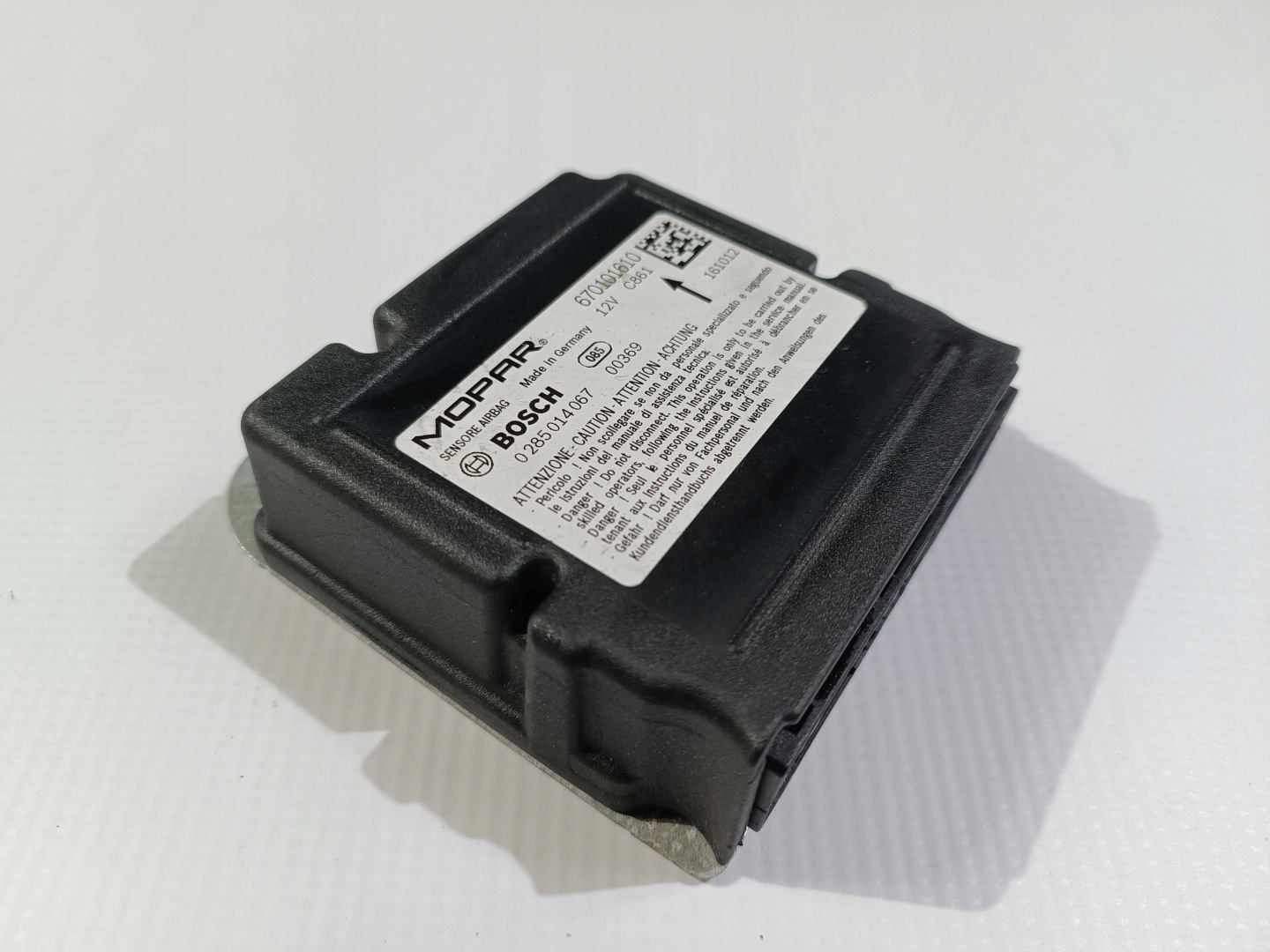 control unit module airbag Maserati Ghibli 3.0 2013