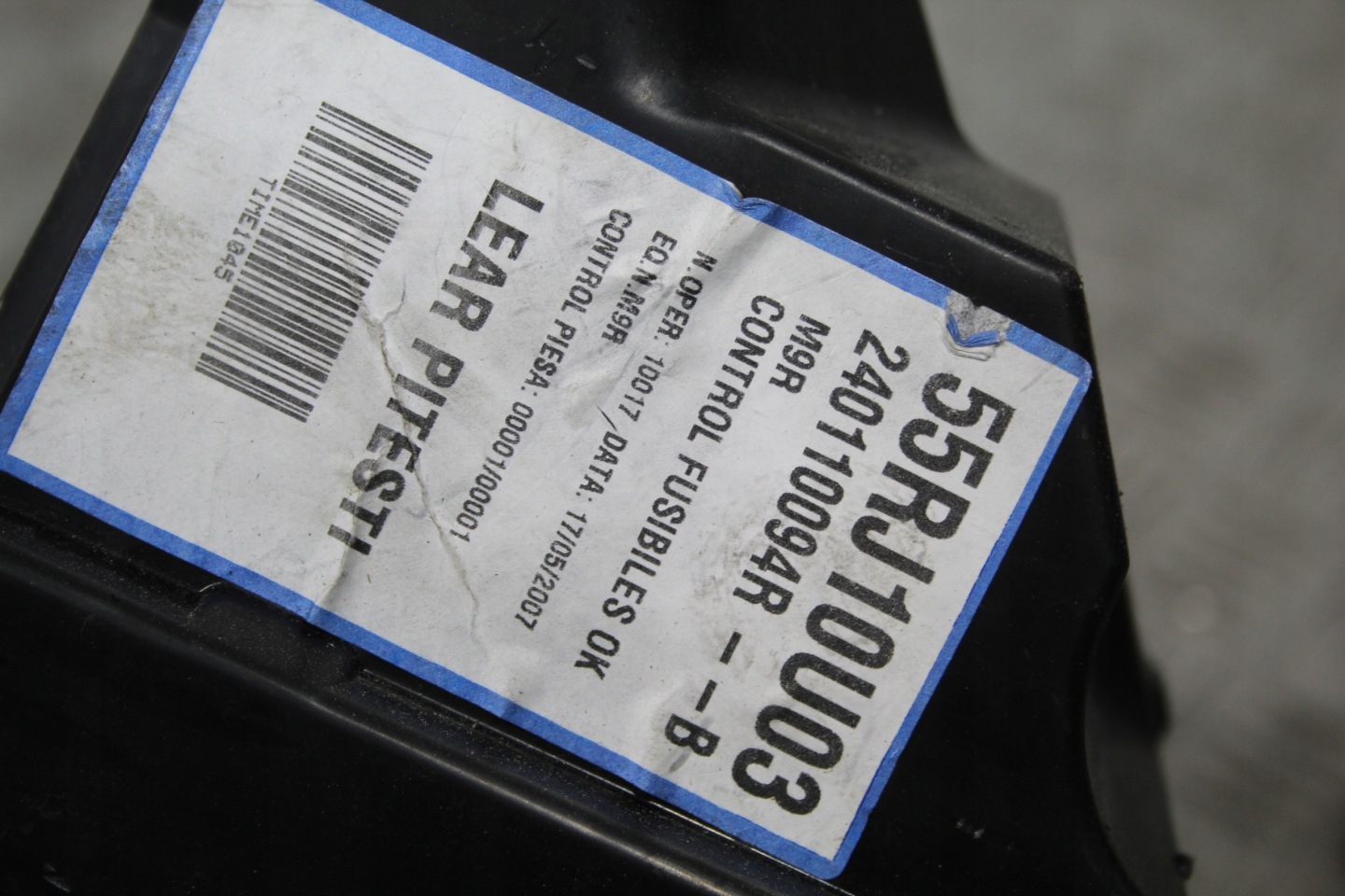 Module fusibles RENAULT LAGUNA III 3