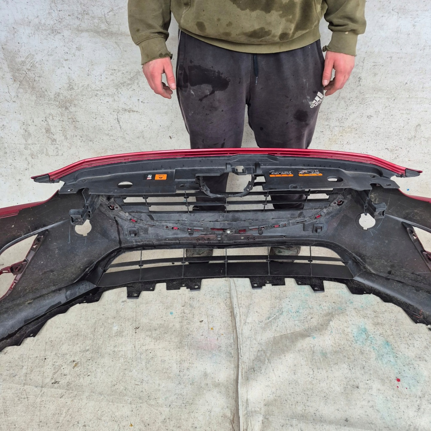 MAZDA CX-3 14-18 bumper front front
