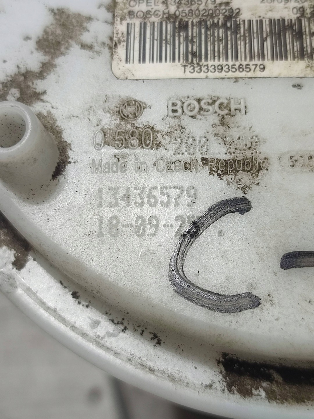 Opel Corsa E 2018 feed pump
