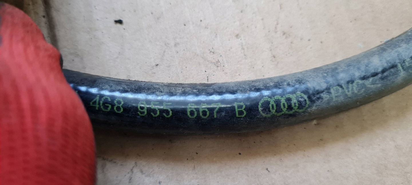 A7 4G S7 prijenos crijevo mlaznice farova prednji dio 4G8955667B