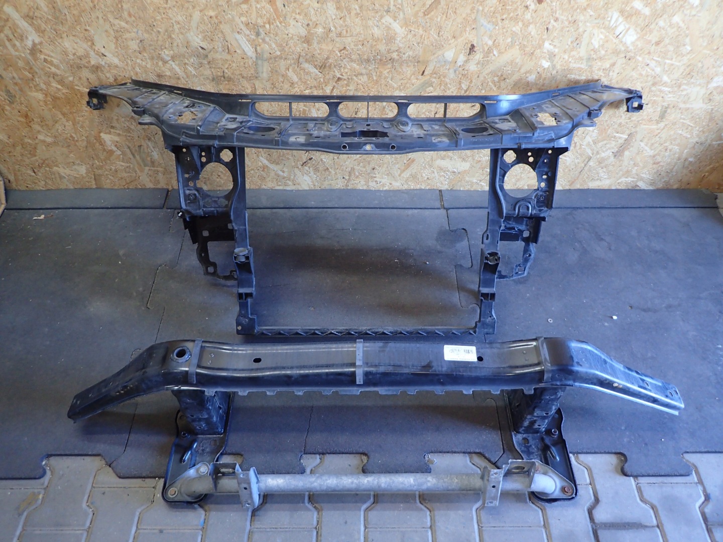 support panel for radiators bumper support front MERCEDES GLE W166