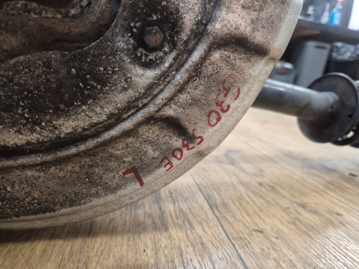 BMW 5 G30 530e swing left rear part rear complete sususpension B48 HYBRYDA
