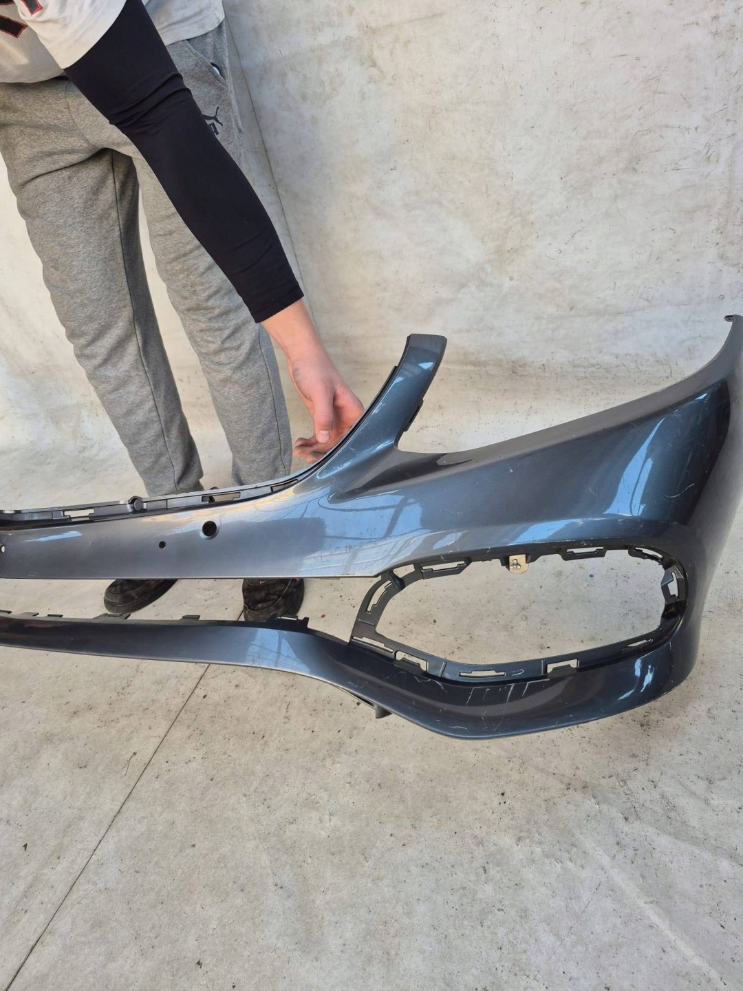 MERCEDES E-KLASA W213 TAXI 16- bumper front front PDC