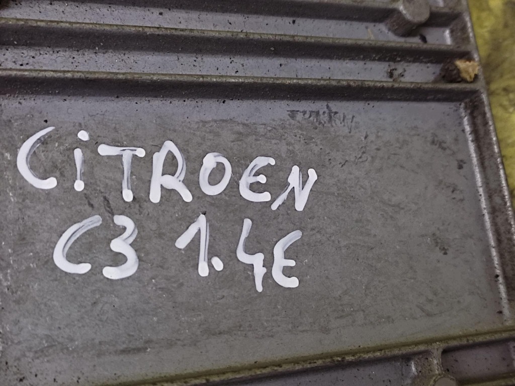CITROEN C3 control unit of the engine 9642222380