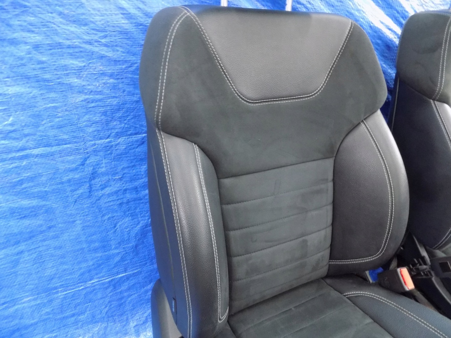 Sitze ALCANTARA Leder MERCEDES ML W166 13R