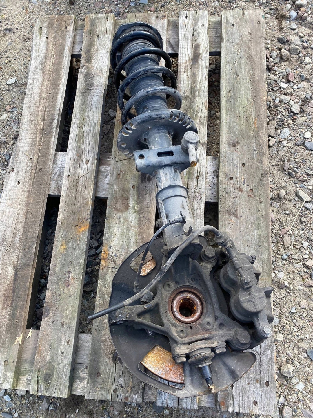 VW CRAFTER II MAN TGE 7C McPherson swing left front 2N0413031BF