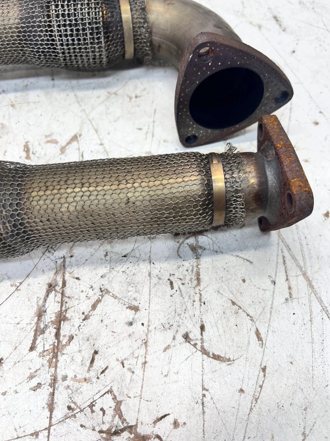 tubo COLLETTORE SCARICO sinistra AUDI 3.0 TDI 059131789S 059131790S